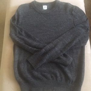 Men’s Gap charcoal colored sweater.